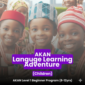 AKAN  Level 1 Beginner Program (6-12yrs)