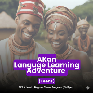 AKAN  Level 1 Beginner Teens Program (13-17yrs)