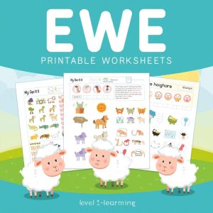 Introduction to EWE Printable Worksheets for Children (Level 1)